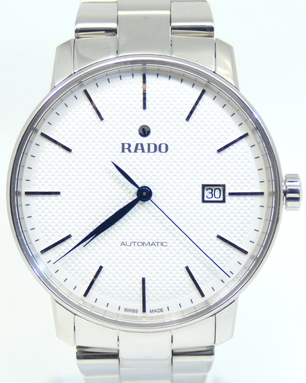 Rado Coupole Classic 41MM Silver Dial Steel Bracelet (R22876013)