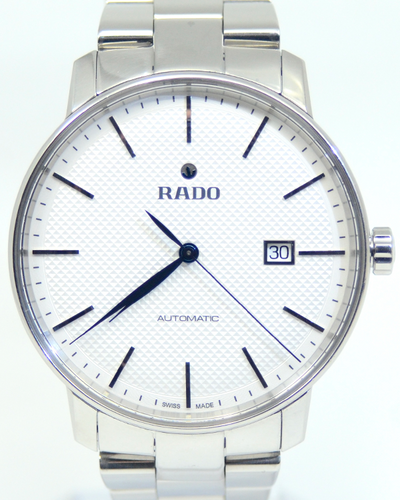 Rado Coupole Classic 41MM Silver Dial Steel Bracelet (R22876013)