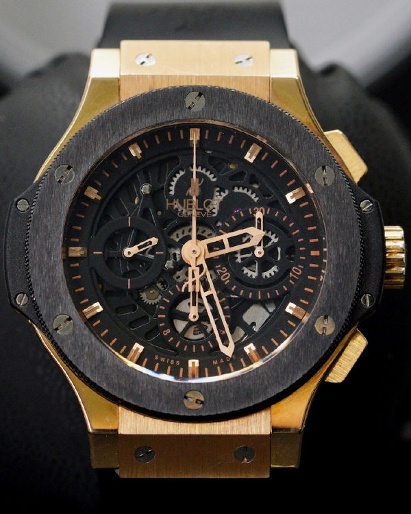 Hublot Big Bang Aero Bang L.E. 44.5MM Skeleton Dial Rubber Strap (310.PT.1180.RX)