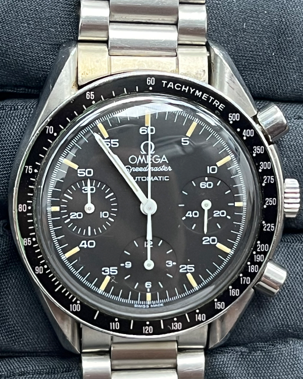 Omega Speedmaster Reduced 39MM Black Dial Steel Bracelet (3510.50.00)