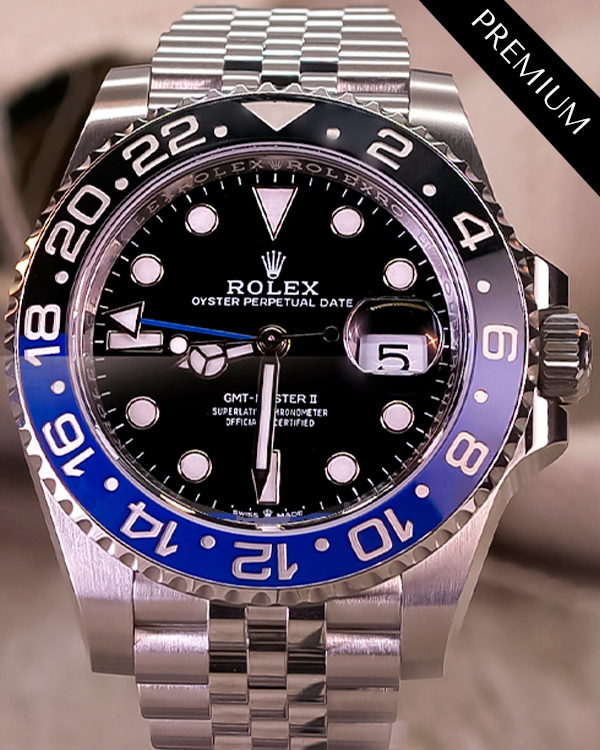 2023 Rolex GMT-Master II "Batgirl" 40MM Black Dial Oystersteel Jubilee Bracelet (126710BLNR)