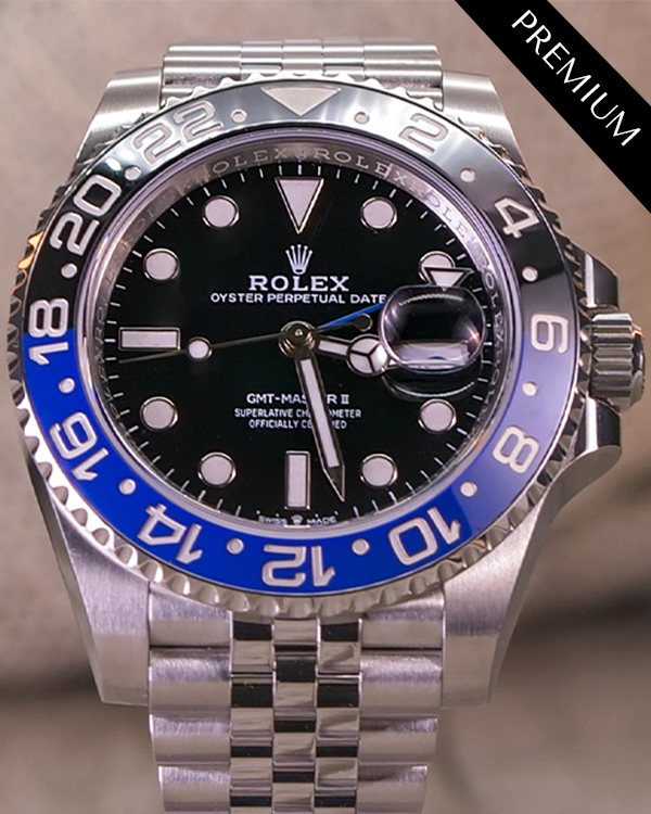 2023 Rolex GMT-Master II "Batgirl" 40MM Black Dial Jubilee Bracelet (126710BLNR)