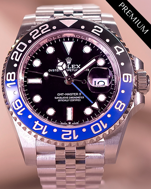 2023 Rolex GMT-Master II "Batgirl" 40MM Black Dial Jubilee Bracelet (126710BLNR)