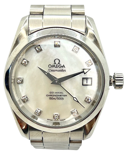 Omega Seamaster Aqua Terra 36MM Mother-of-Pearl Dial Steel Bracelet (2504.75.00)