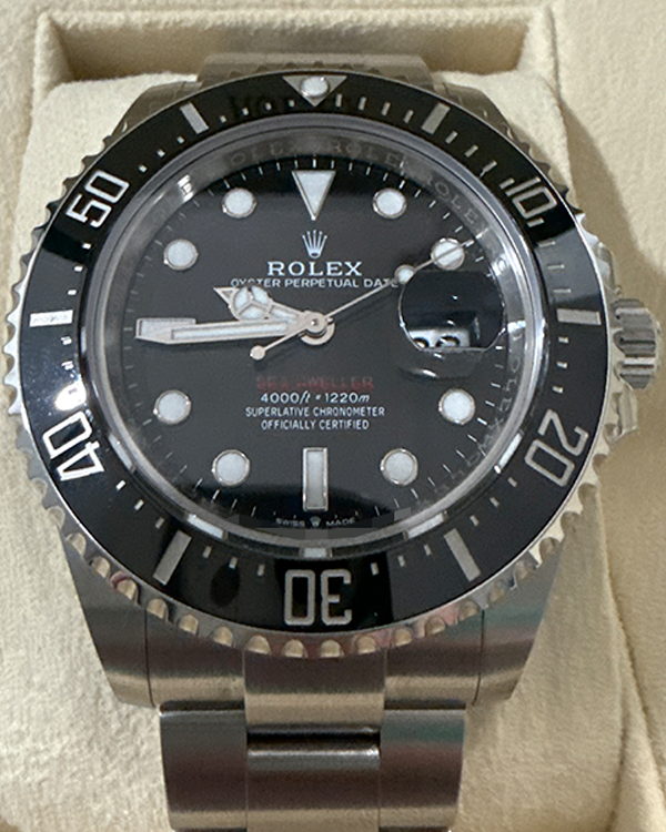 2023 Rolex Sea-Dweller 43MM Black Dial Oyster Bracelet (126600)