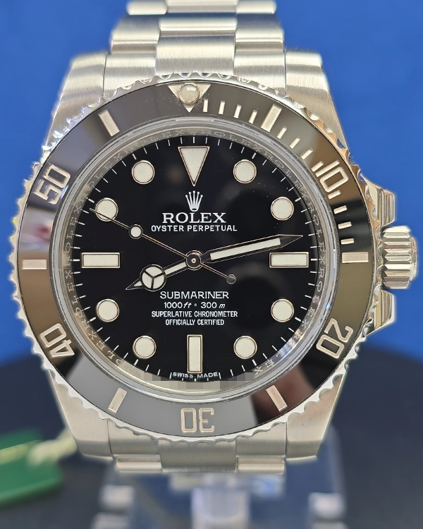 2016 Rolex Submariner No-Date 40MM Black Dial Oyster Bracelet (114060)