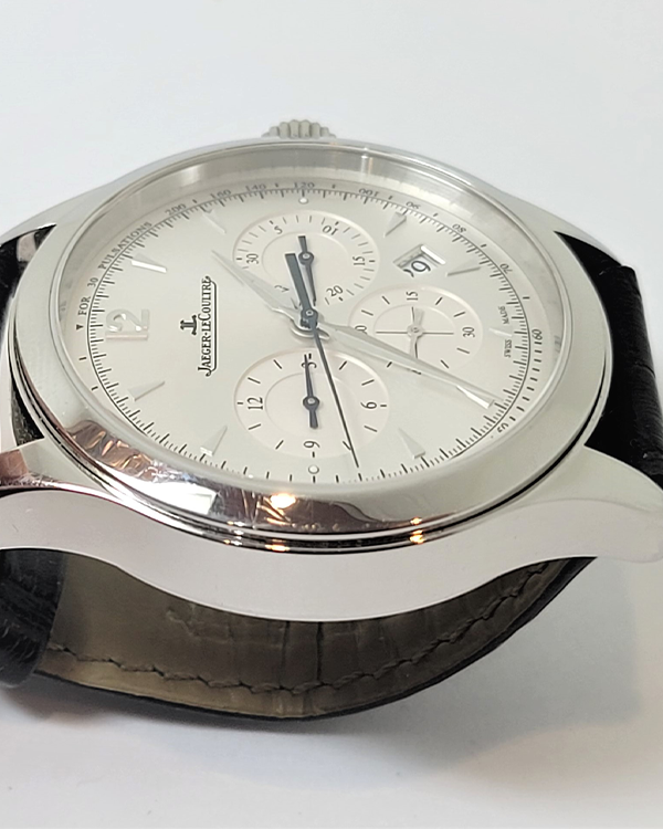 Jaeger-LeCoultre Master Chronograph 40MM Steel Silver Dial (Q1538420 ...