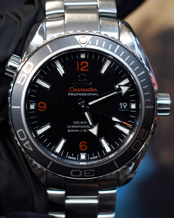 2012 Omega Seamaster Planet Ocean 42MM Black Dial Steel Bracelet (232.30.42.21.01.003)