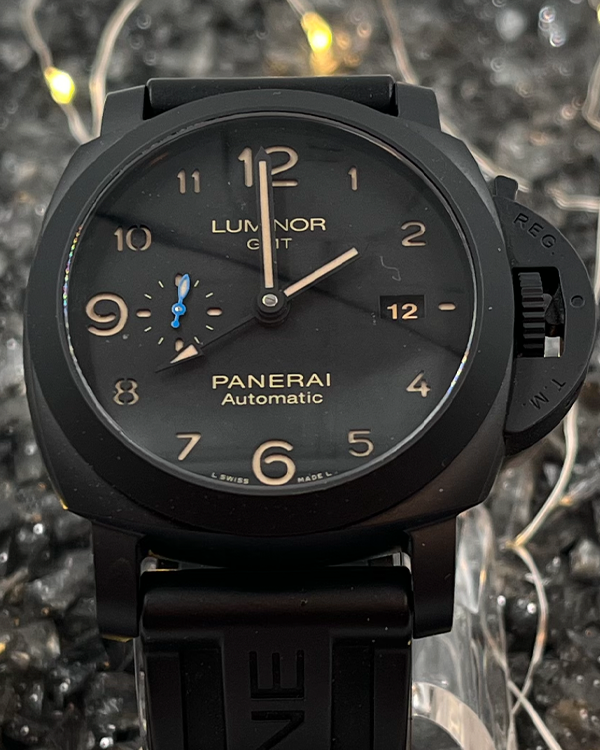 2019 Panerai Luminor 1950 3 Days GMT Automatic Ceramic Black Dial (PAM01441)