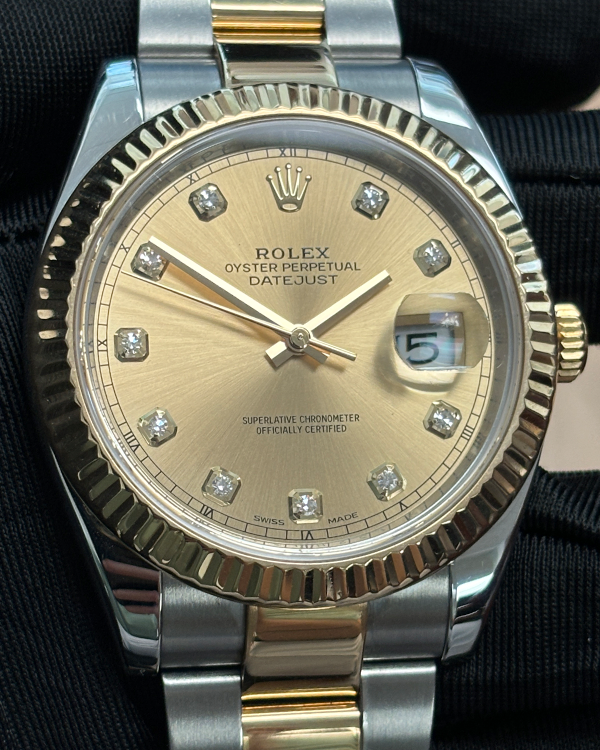 2017 Rolex Datejust 41MM Champagne Dial Two-Tone Jubilee Bracelet (126333)