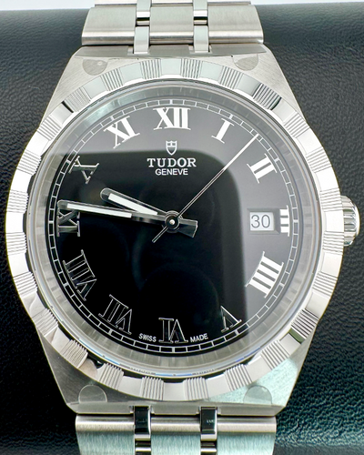 No Reserve - 2024 Tudor Royal Black 38MM Black Dial Steel Bracelet (28500)