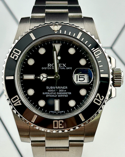 Rolex Submariner Date 40MM Black Dial Oyster Bracelet (116610)