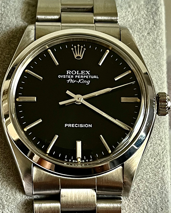 Rolex Air-King Steel Black Dial (5500)