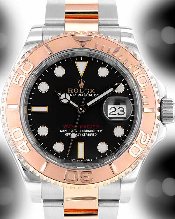 2019 Rolex Yacht-Master 40MM Black Dial Two-Tone Bracelet (116621)