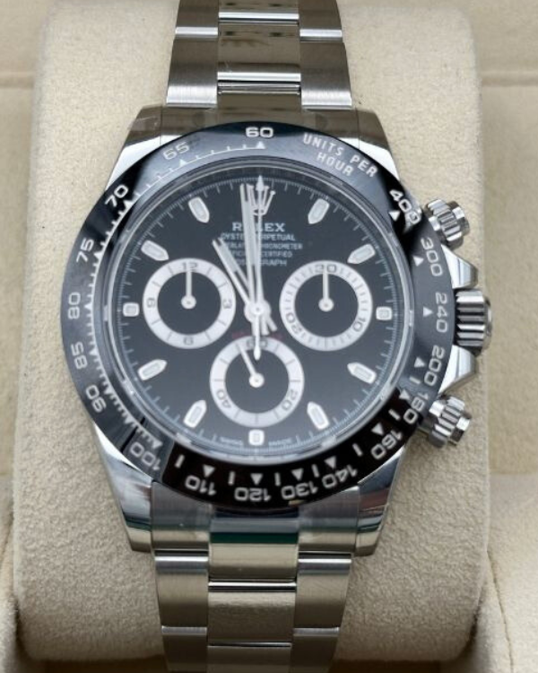 2023 Rolex Cosmograph Daytona Black Panda Dial (116500LN)