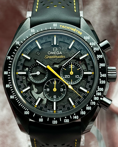2023 Omega Speedmaster Dark Side Of The Moon Chronograph "Apollo 8" 44.25MM Black Dial Leather Strap (311.92.44.30.01.001)