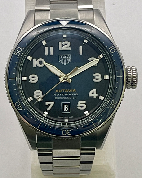 TAG Heuer Autavia 42MM Steel Blue Dial (WBE5116.EB0173)