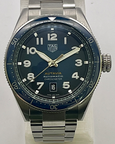 TAG Heuer Autavia 42MM Steel Blue Dial (WBE5116.EB0173)