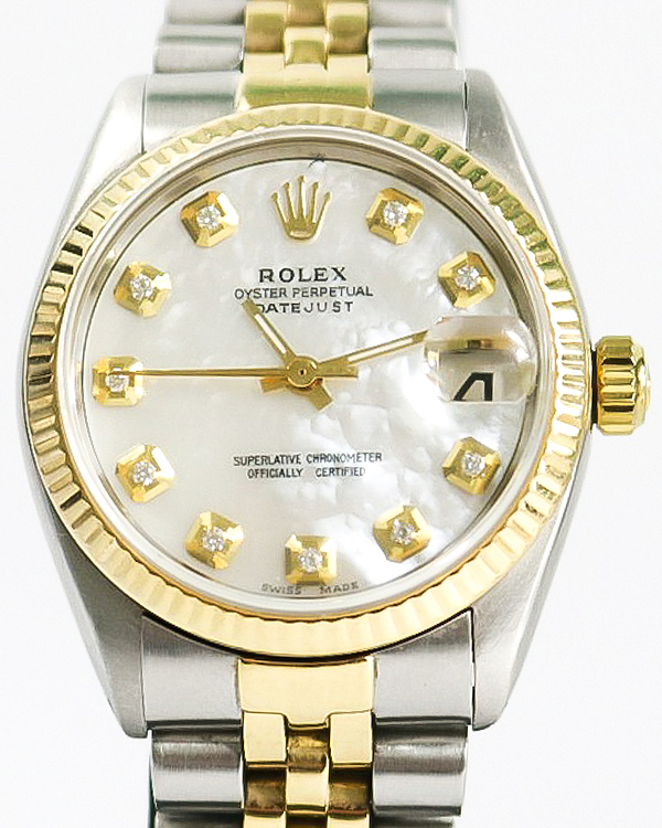 Rolex Datejust 31MM Mother of Pearl Dial Two-Tone Jubilee Bracelet (6824)