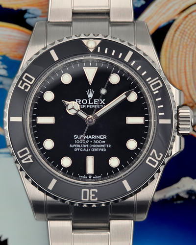 2021 Rolex Submariner No Date 41MM Black Dial Oyster Bracelet (124060)