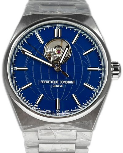 Frederique Constant Highlife 41MM Blue Dial Steel Bracelet (FC-310N4NH6B)