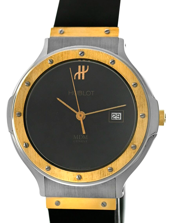 Hublot Classic MDM 33MM Quartz Black Dial Rubber Strap (1401.100.2)