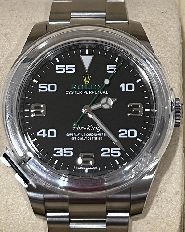 2020 Rolex Air King 40MM Oystersteel Black Dial (116900)