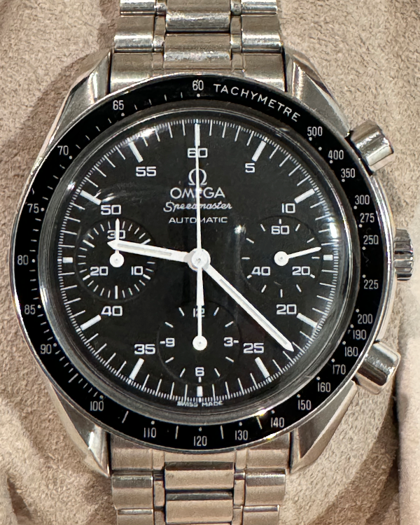 Omega Speedmaster Reduced 39MM Black dial Steel Bracelet (175.0032.1)