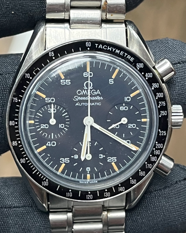 Omega Speedmaster Reduced 39MM Black Dial Steel Bracelet (3510.50.00)