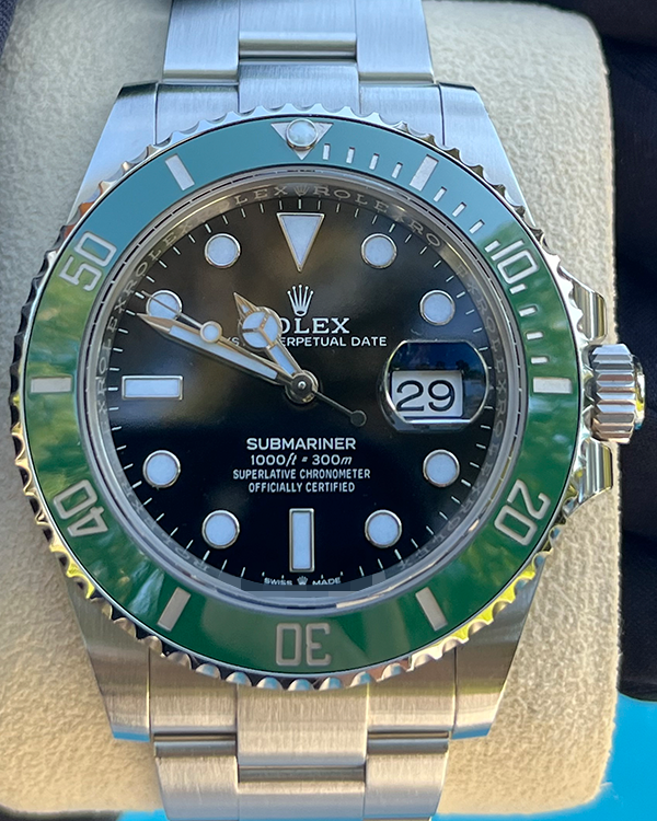 2023 Rolex Submariner Date "Starbucks" 41MM Black Dial Oyster Bracelet (126610LV)