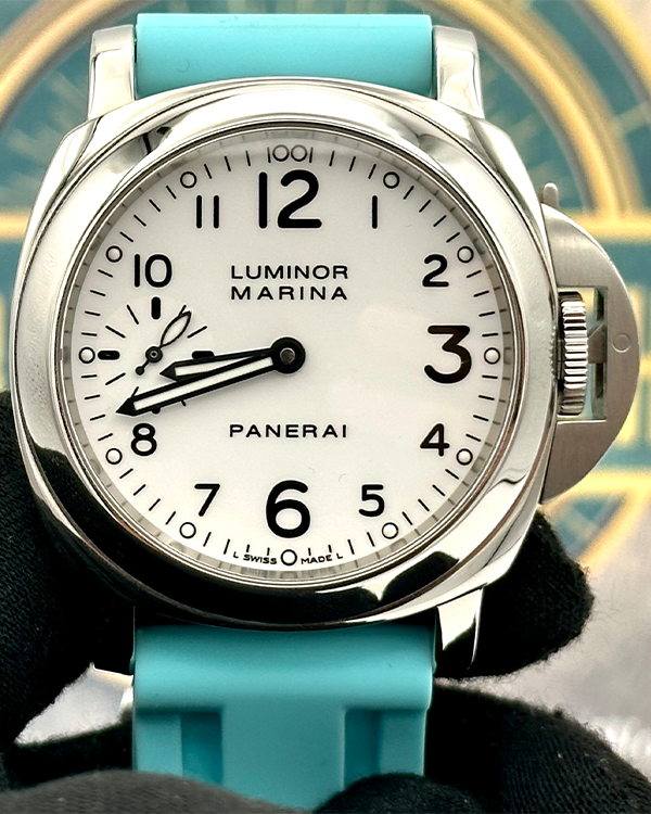 Panerai Luminor Marina 44MM Steel White Dial (PAM00113)