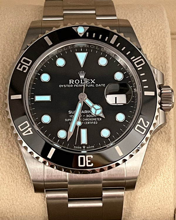 2023 Rolex Submariner Date 41MM Black Dial Oystersteel Bracelet (126610LN)