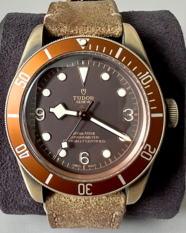 2018 Tudor Heritage Black Bay 43MM Bronze Brown Dial (79250BM)