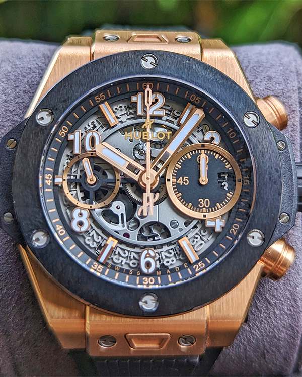 2022 Hublot Big Bang Unico 42MM King Gold Skeleton Dial (441.OM.1181.RX)