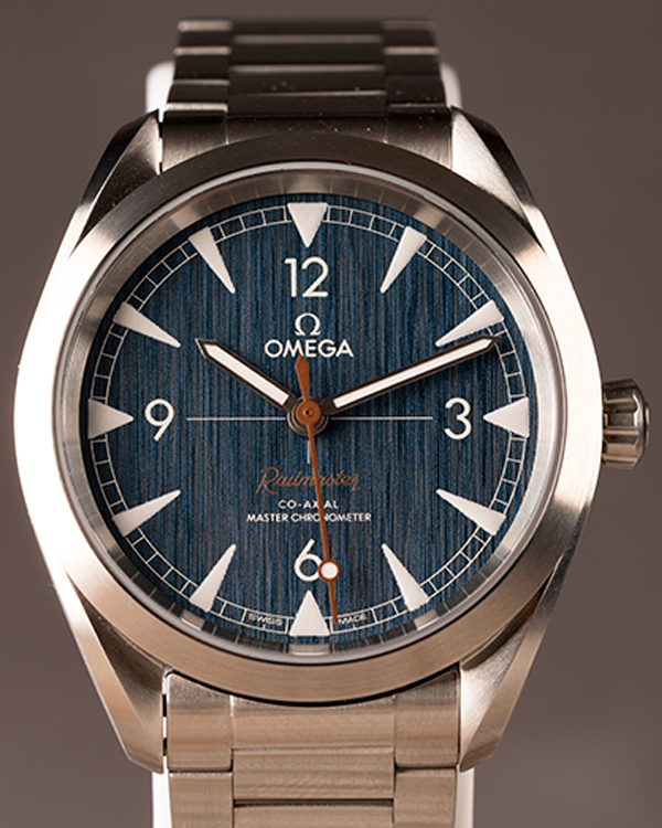 Omega Seamaster Railmaster 40MM Blue Dial Steel Bracelet (220.10.40.20.03.001)