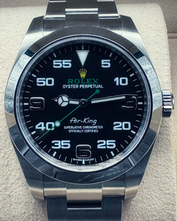 2019 Rolex Air-King 40MM Black Dial Oyster Bracelet (116900)