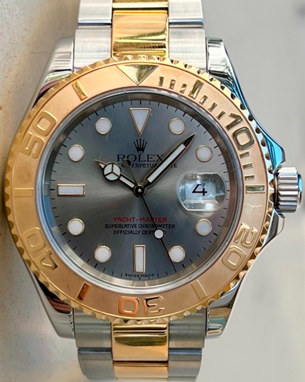 2005 Rolex Yacht-Master 40MM Rodium Dial Two-Tone Bracelet (16623)