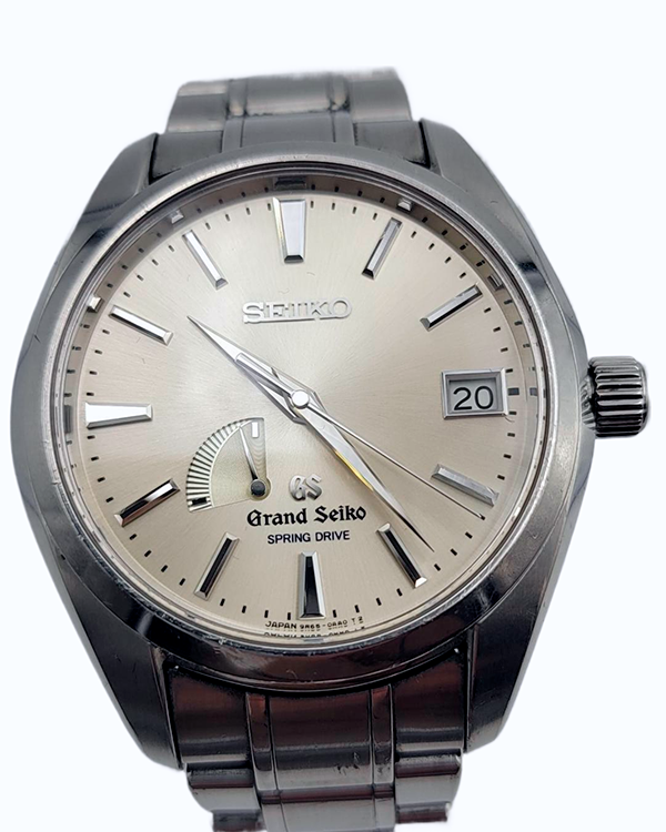 Grand Seiko Spring Drive 40MM Silver Dial Steel Bracelet (SBGA001/9R65-0AA0)