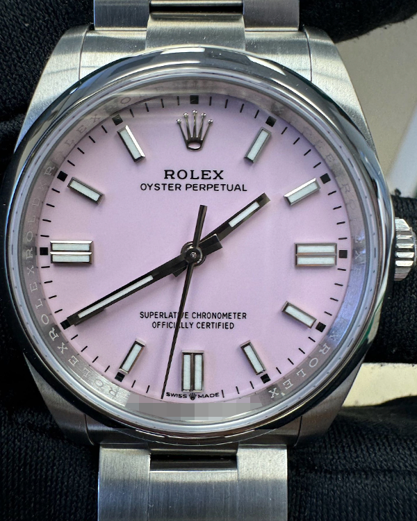 Rolex Oyster Perpetual 36MM Pink Dial Oyster Bracelet (126000)