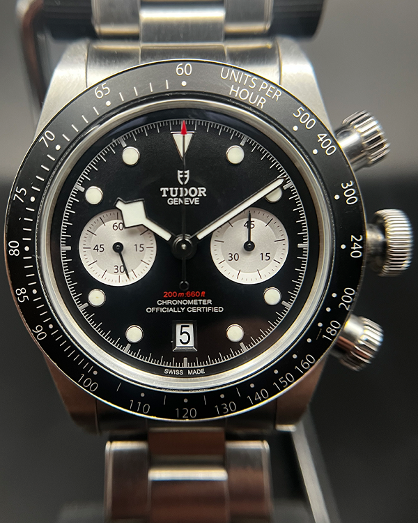 2023 Tudor Black Bay Chronograph 41MM Black Dial Steel Bracelet (79360N)