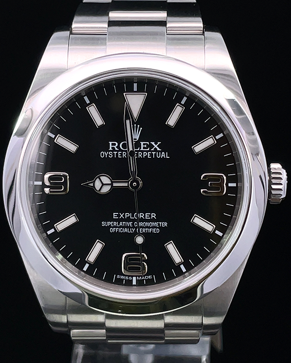 Rolex Explorer 40MM Black Dial Oyster Bracelet (224270)