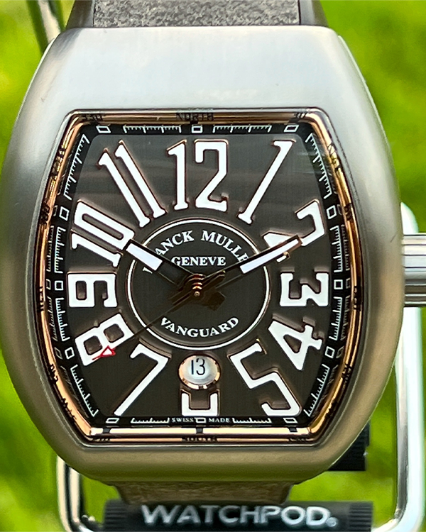 2018 Franck Muller Vanguard Titanium/Rose Gold Grey Dial (V45.SC.DT.TT.BR.5N)