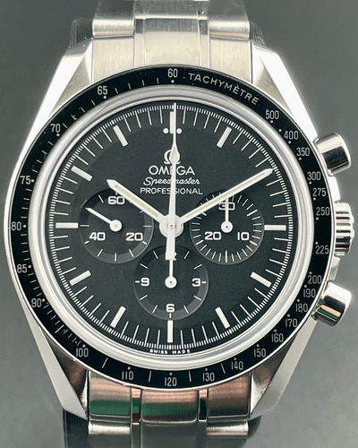 2019 Omega Speedmaster Professional Moonwatch 42MM Black Dial Steel Bracelet (311.30.42.30.01.006)