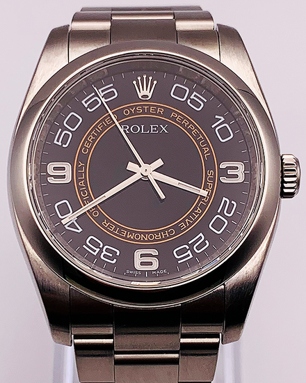 Rolex Oyster Perpetual 36MM Black Dial Oyster Bracelet (116000)