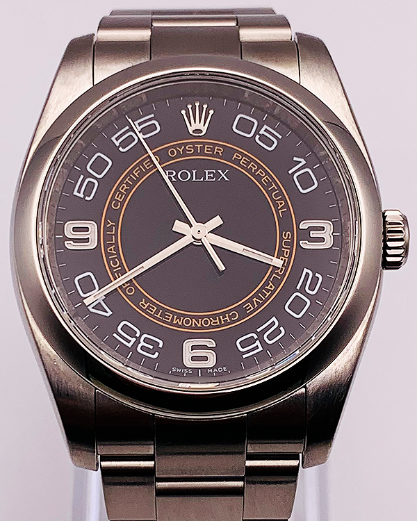 Rolex Oyster Perpetual 36MM Black Dial Oyster Bracelet (116000)
