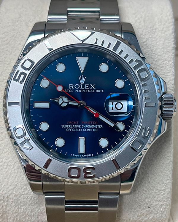 Rolex Yacht-Master 40MM Blue Dial Steel Bracelet (116622)