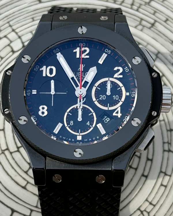 Hublot Big Bang Black Magic 44MM Black Dial Rubber Strap (301.CX.130.RX)