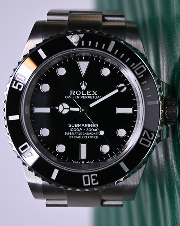 Rolex Submariner No-Date 41MM Black Dial Oyster Bracelet (124060)