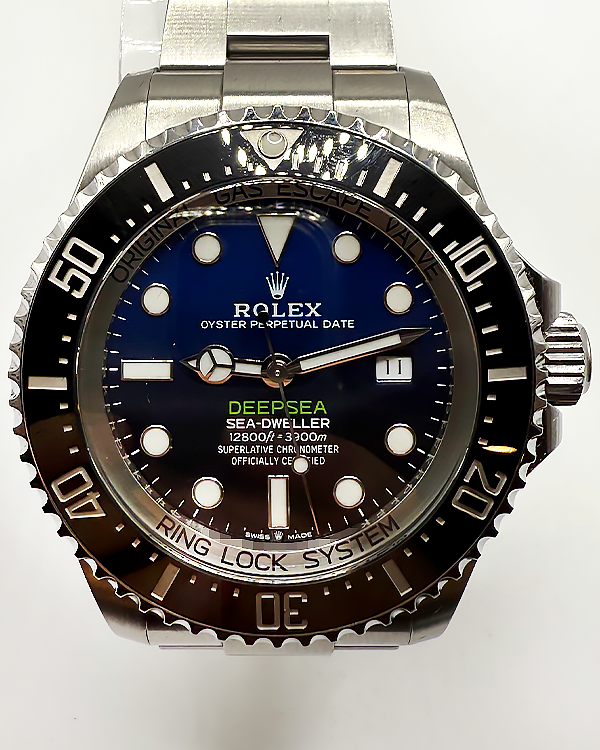 2019 Rolex Sea-Dweller Deepsea "James Cameron" 44MM D-Blue Dial Oyster Bracelet (126660)