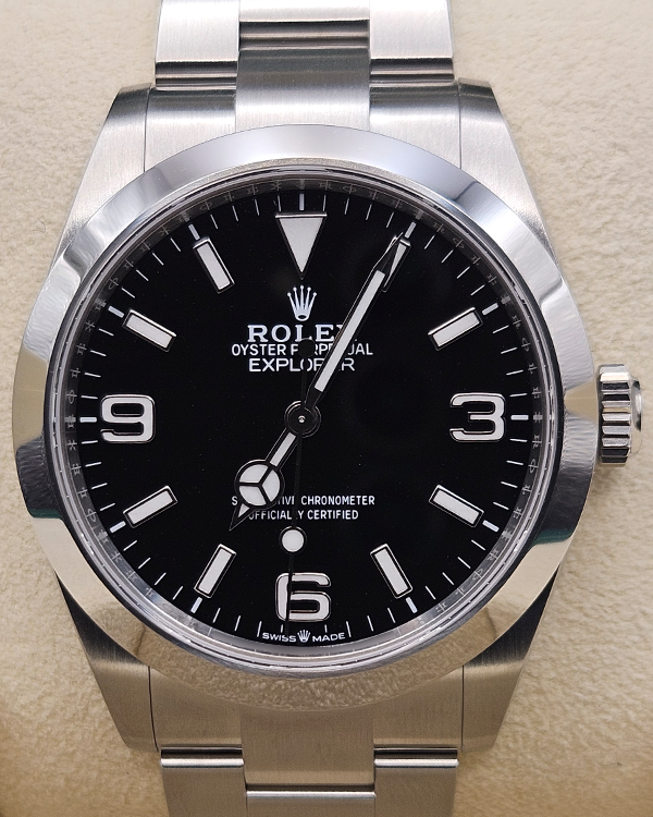 2024 Rolex Explorer 40MM Black Dial Oyster Bracelet (224270)